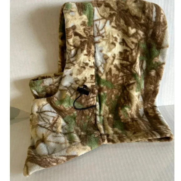 Unbranded Mens Camouflage Print Face Head Cold Cover Camouflage Brown Sz Large - Picture 2 of 2